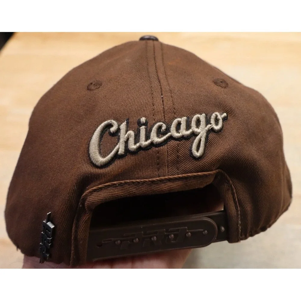 Chicago White Sox World Series 2005 Hat Cooperstown Pro Standard Size 7 Brown